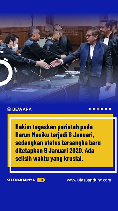 #breakingnews Hasto Kristiyanto Divonis Tidak Bersalah!  #ulasbandung #beritaterkini #bandung