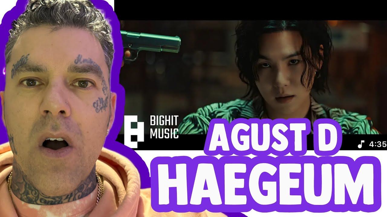 Rapper FIRST TIME reaction to Agust D - “Haegeum” Official MV