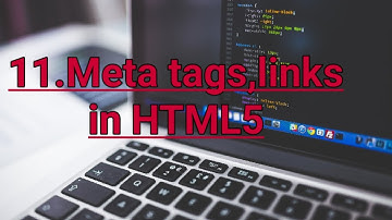 HTML and CSS course for beginners in Hindi | part-11 | Meta tags,Links in HTML5