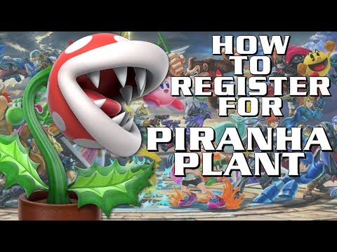 How to Register for Piranha Plant in Smash Bros Ultimate with Physical Game Copy
