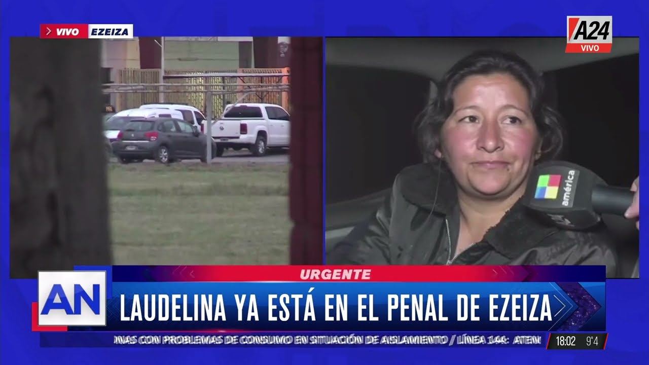 Así fue la llegada de Laudelina al penal de Ezeiza: cuál fue el pedido especial que hizo