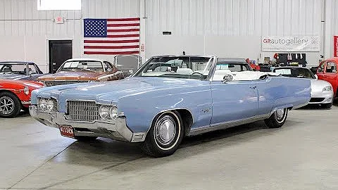 1969 Oldsmobile Ninety Eight Convertible Blue