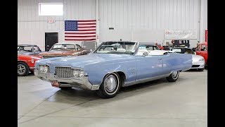 1969 Oldsmobile Ninety Eight Convertible Blue