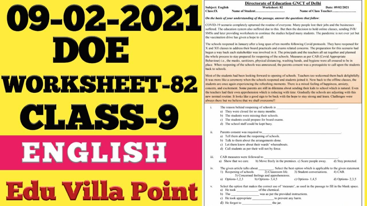 class-9-worksheet-82-english-09-feb-2021-english-worksheet-82-edu-villa-point-youtube