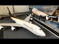 Revell 747-8F UPS assembly