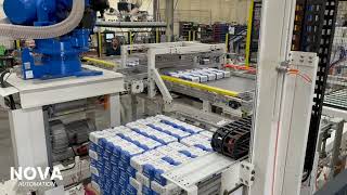 NOVA Automation High Speed Unitizing Robotic Palletizer