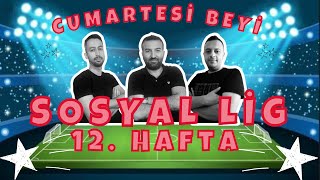 Sosyal Li̇g 12 Hafta Anali̇zleri̇ 