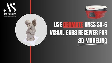 GeoMate GNSS SG-6 Visual GNSS Receiver for 3D Modeling