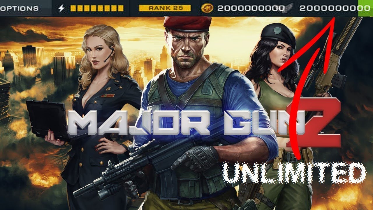 Major Gun 2 4 0 9 Apk Mega Mod Gameplay Unlimited Money