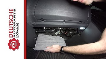 Volkswagen Cabin Air (Pollen) Filter How to (DIY) Install and Where it is Located