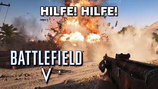 Battlefield V, maar we Slepen met Zandzakken