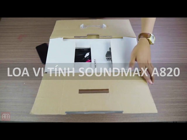 MỞ HỘP VÀ TEST LOA VI TÍNH SOUNDMAX A820 - HỆ THỐNG LOA 2.1 ÂM THANH CỰC ĐÃ