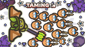 TAMING.IO // 20 KILLING WITH HAMMER !