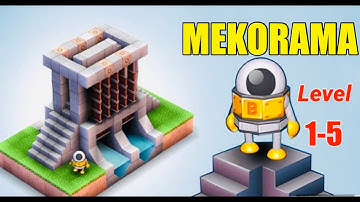 Mekorama - Gameplay Part 1 - Levels 1-5 | Wild Me