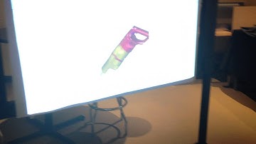 Leap motion control of CAD image