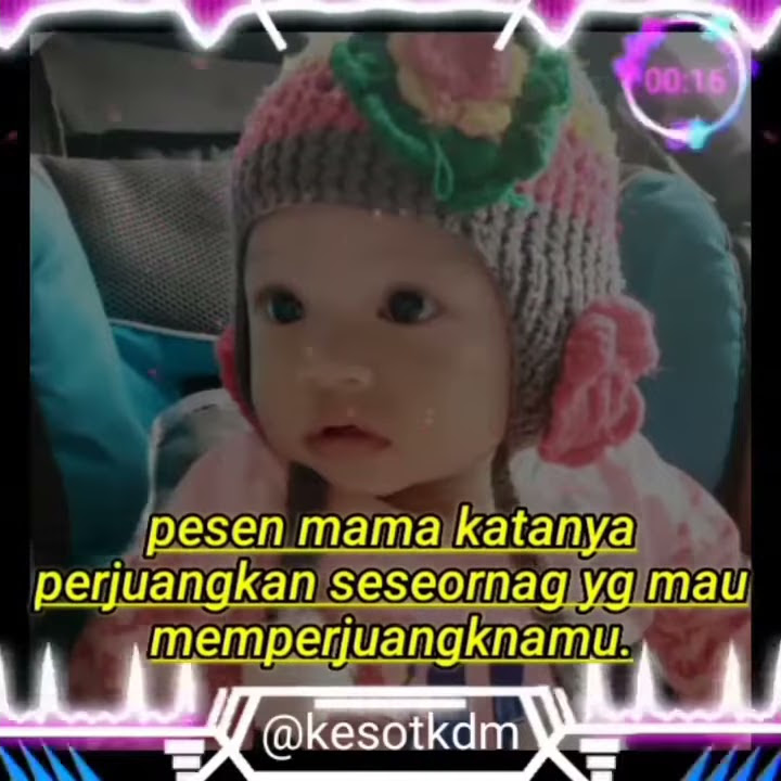 Story Wa kata kata keren bayi imut 30 detik