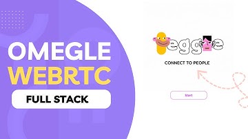 Built Omegle Full Stack | WebRTC | Project Demo