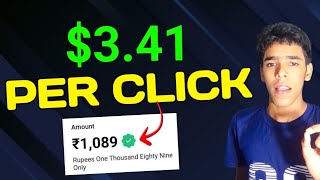 Per Click $3.41 ? Adsterra Unlimited Traffic Method earn $500 | Adsterra se paise kaise kamaye