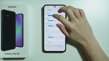 Samsung Galaxy A36 5G: How to Change Volume without Volume Buttons