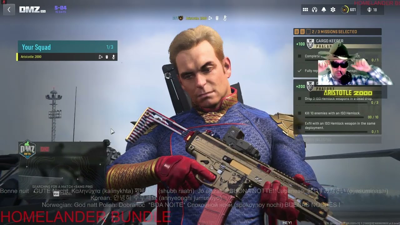 HOMELANDER BUNDLE 💯 THE BOYS DMZ EVENT 🧨   ARISTOTLE 2000 🤠 DAY 5