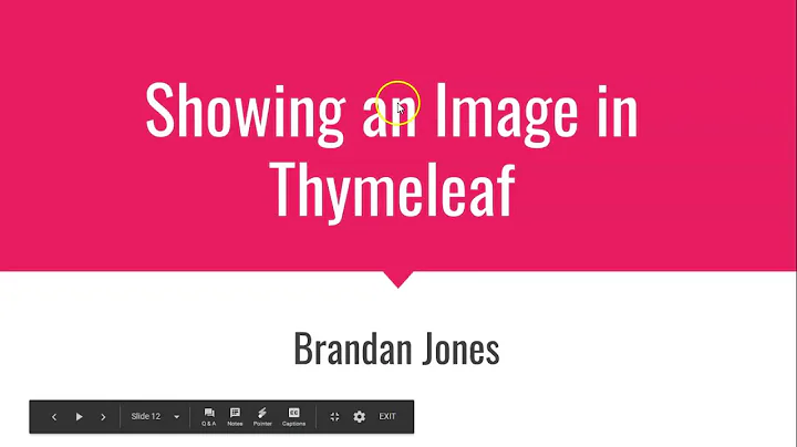 Show image with variable name Thymeleaf Spring Boot