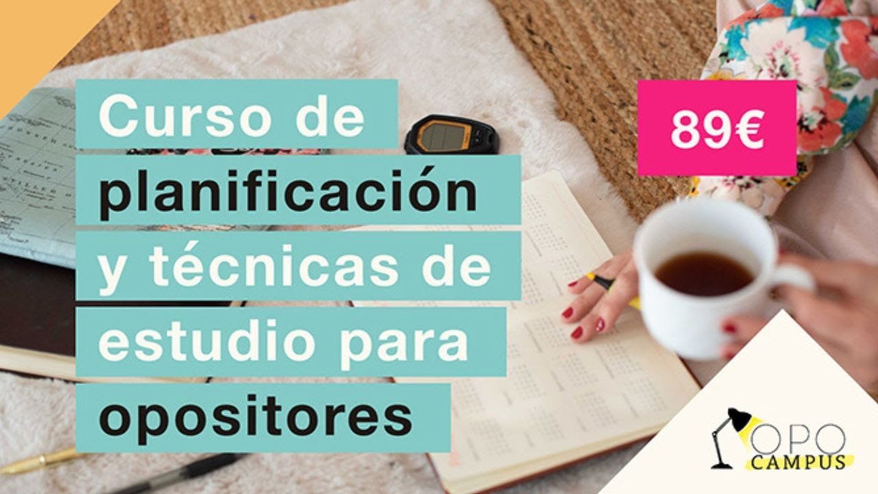 Tiempo de estudio para aprobar oposiciones - OpoCampus