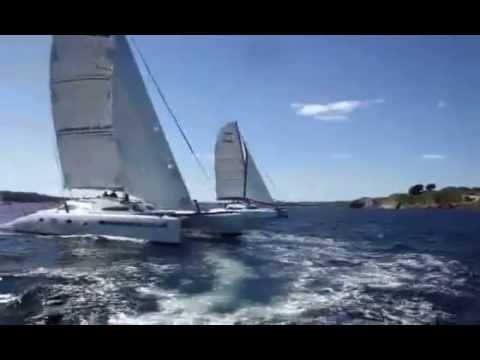 Dazcats Preparing for the Shetland Round Britain and Ireland Race 2010