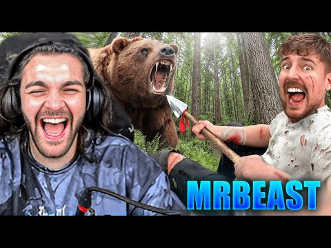 Ebonivon - Vahşi Doğada Hayatta Kaldığınız Her Gün 10.000 Dolar İzliyor | @MrBeast