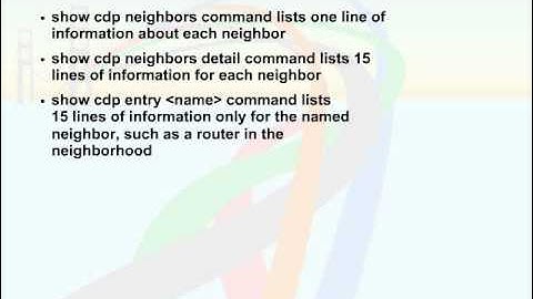375   33  Ethernet Switch Troubleshooting   05  Cisco Discovery Protocol
