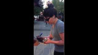 Emilie De Ravin signs autographs in Vancouver