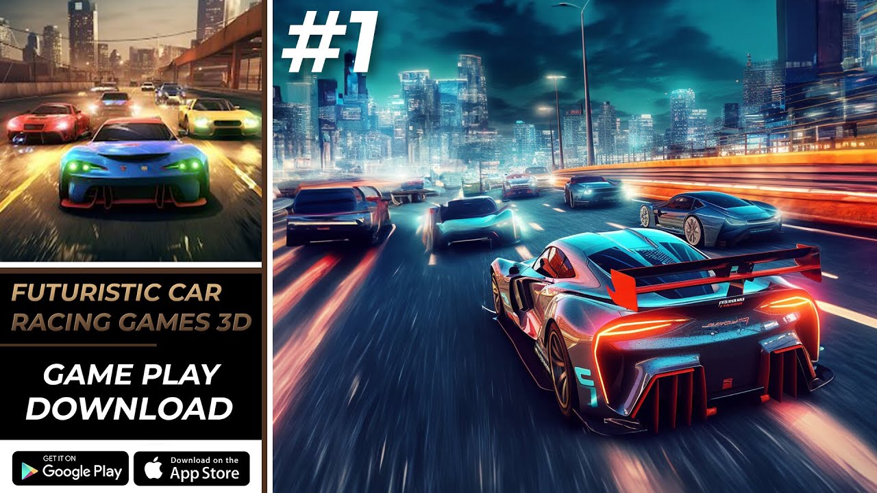 Futuristic Car Racing Games 3D para Android - Download