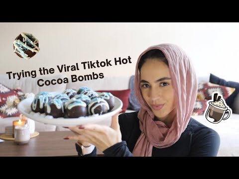 Trying Tiktok39s Viral Hot Cocoa Bombs!