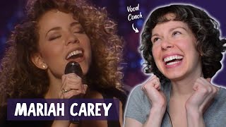 Vocal coach analysis of Mariah Carey singing Emotions LIVE on MTV Unplugged