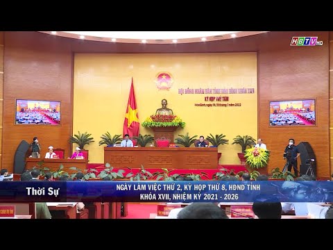 Hòa Bình: Ngày làm việc thứ 2 , kỳ họp thứ 8, HĐND tỉnh khóa XVII, NK 2021 -2026