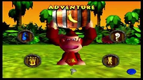 Donkey Kong 64 101% Playthrough - 01. Introduction: DK Rap