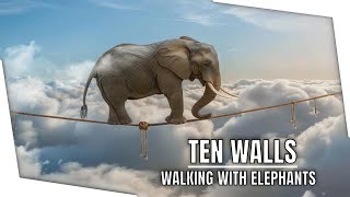 TEN WALLS. Walking with Elephants (Digital Art Electronic Music Video)