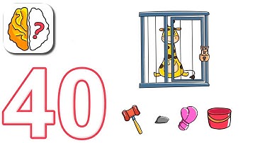 Brain Out - Gameplay Walkthrough Part 40 - Level 40