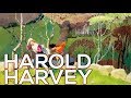 Harold Harvey: A collection of 108 paintings (HD)