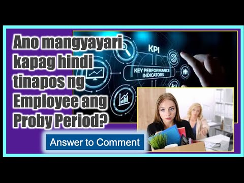 Video: Maaari bang magbitiw ang isang empleyado sa panahon ng kanyang probationary period nang walang abiso?