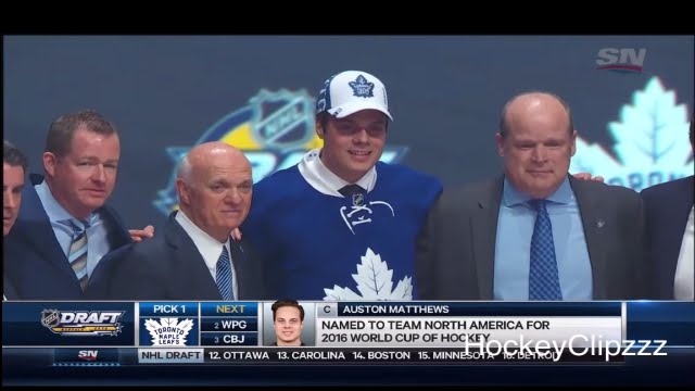 Leafs select Auston Matthews with No. 1 pick in NHL draft - The Globe and  Mail