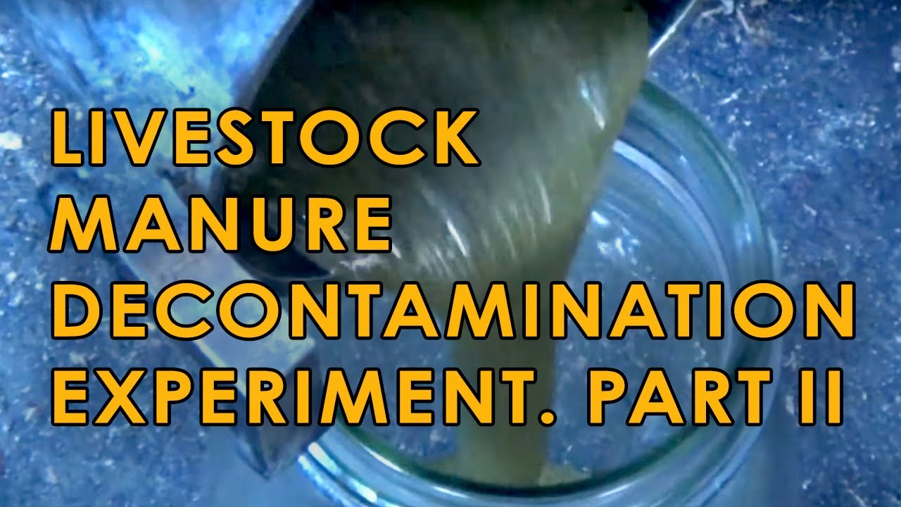 Waste recycling and Manure Odor Neutralizer & helminths disinfecter