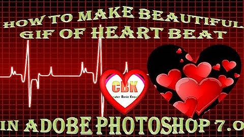 How to make gif animation in photoshop cs3