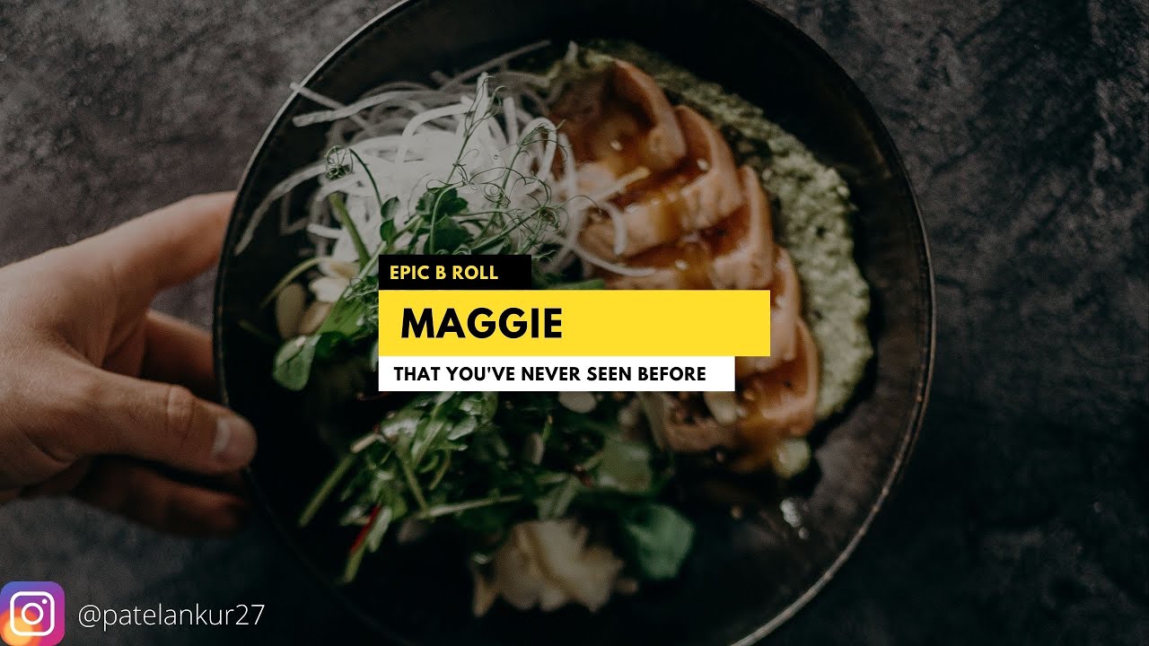 Filmed Epic Handheld BRoll of Maggi Shoot entirely on a smartphone | Cinematic Video | Maggi Broll