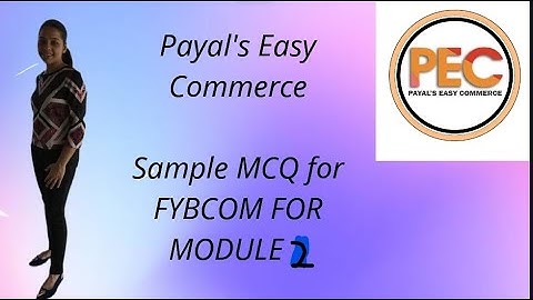 Sample MCQII FYBCOM II Module 2II SEM 1II BUSINESS ENVIRONMENT