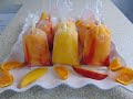 hielitos O helados de Mango y Naranja y chamoy!!