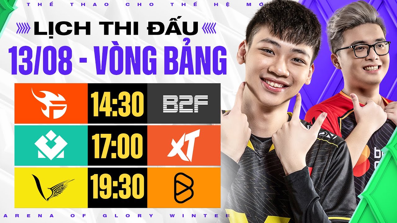 🔴 TRỰC TIẾP: TEAM FLASH vs B2F GAMING – ĐẤU TRƯỜNG DANH VỌNG MÙA ĐÔNG 2022 – VÒNG BẢNG NGÀY 13/08