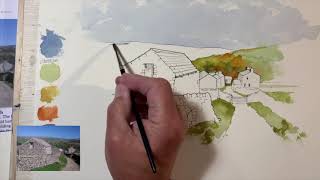 Line and Wash: it's not just 'colouring in' - with John Harrison (Part 2)