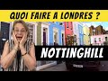 Notting hill  les maisons colores