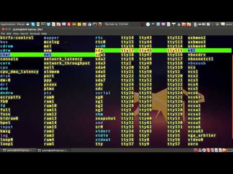 the dev directory in linux - "/dev/" - the linux file system hqdefault