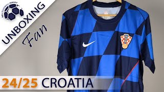 Croatia Away Jersey 24/25 (Minejerseys) Fan Version Unboxing Review